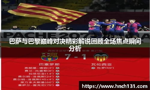 巴萨与巴黎巅峰对决精彩解说回顾全场焦点瞬间分析